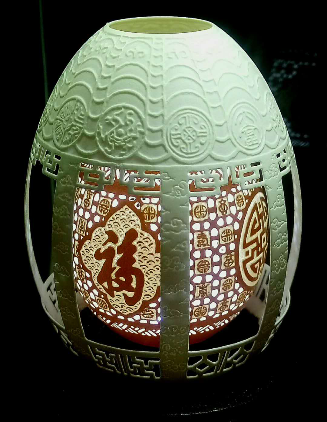 【陜“亮”70年】中國蛋雕大師聞福良:在蛋殼上“講”中國故事