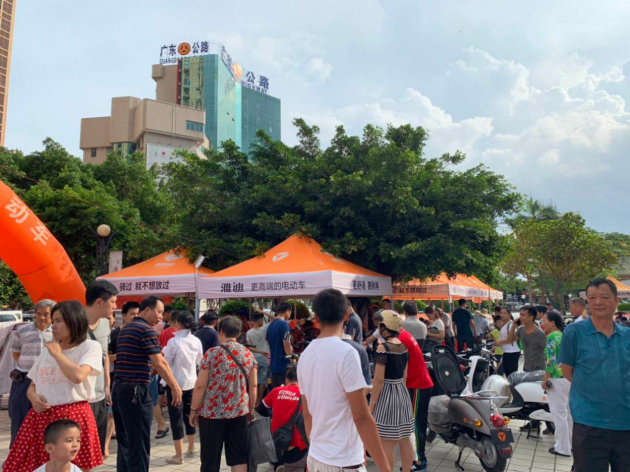 销量占领市场制高点，雅迪再掀热销风暴