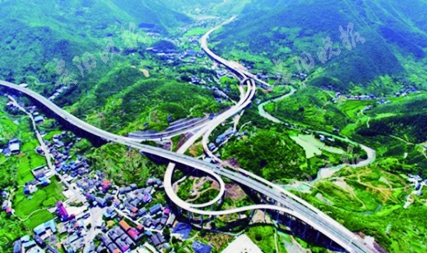 银百高速道南段明日开通 从道真到重庆仅需1.5小时