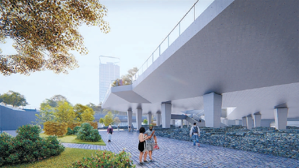 北京地鐵6號線通運門站將建甕城遺址公園