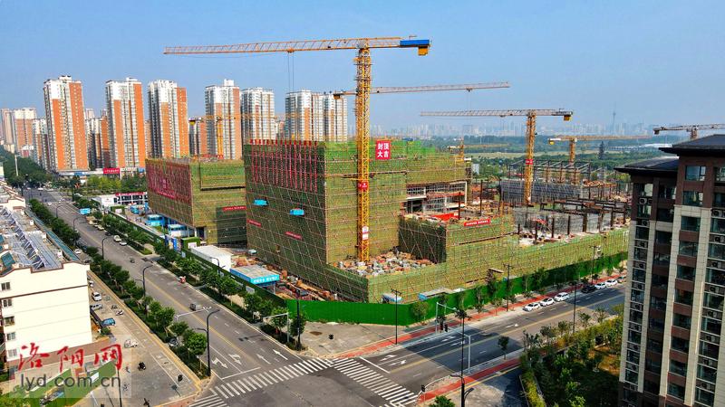 黄河流域非物质文化遗产保护展示中心项目封顶