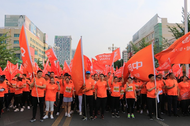 辽宁平安跑团再聚营口鲅鱼圈国际马拉松