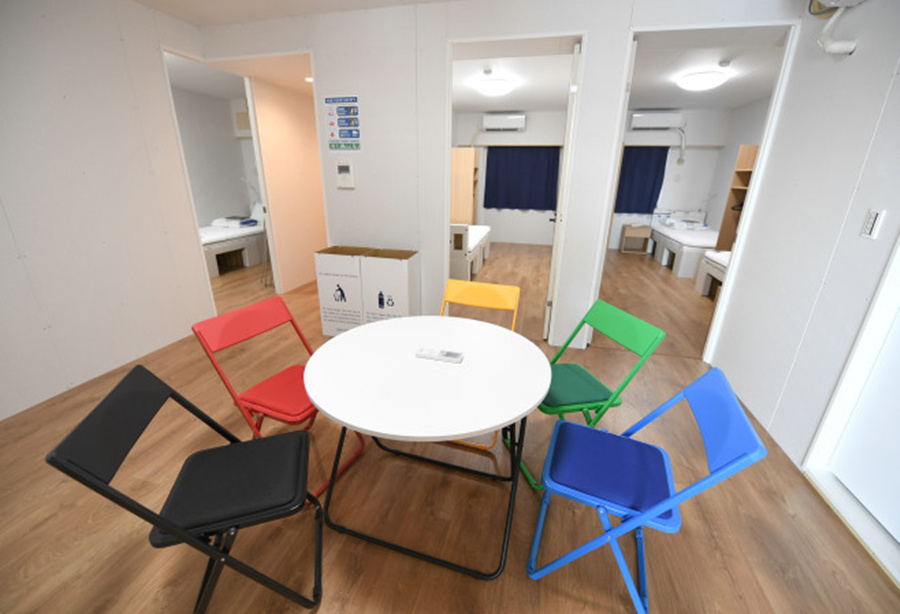 東京五輪・パラ選手村を報道陣に公開　日本_fororder_1-6