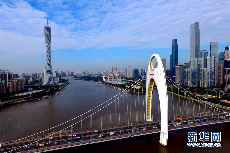网络媒体走转改:航拍广东的桥 创新发展走着“桥”