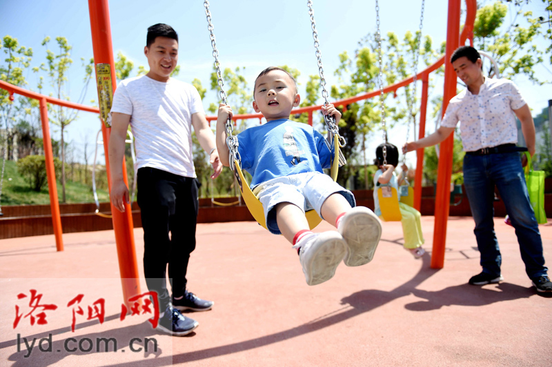 洛阳市老城区再添一处小游园