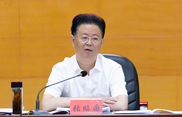 自贡大安：以创建天府旅游名县为抓手 促进文旅融合发展_fororder_2大安区委书记张昭国讲话