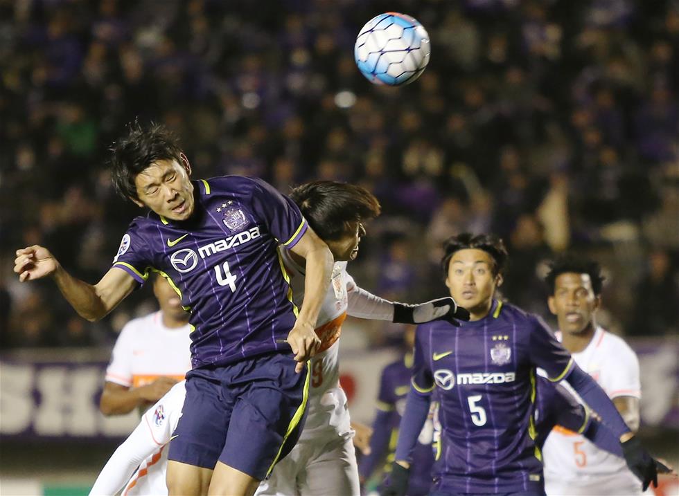 亚冠联赛：山东鲁能战胜广岛三箭