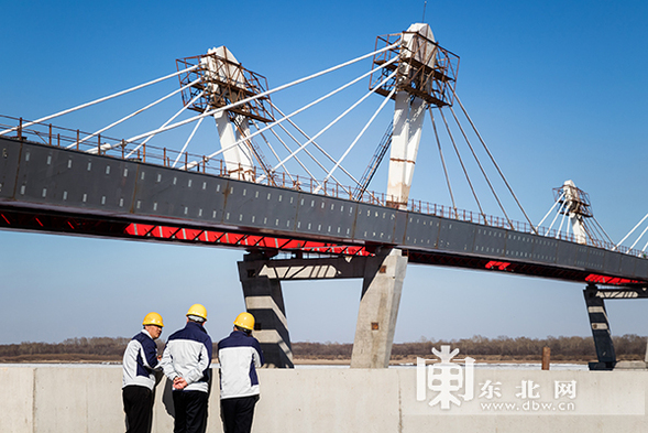 黑龍江大橋多項創新造就“國際公路運輸大通道”