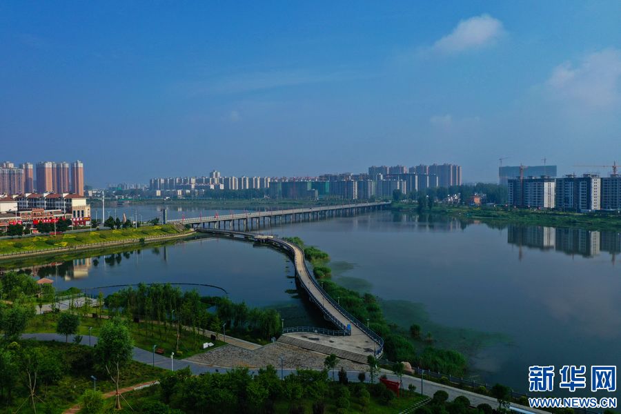 信阳大明河公园图片