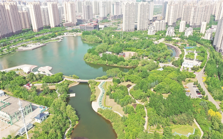 好去處！群力各公園完成注水後景色如畫