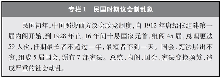 辛亥革命后,中国效仿西方国家实行议会政治和多党制,各类政治团体竞相