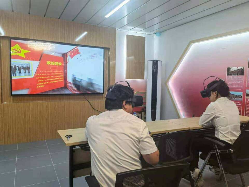 vr党建中建八局让党史学习智慧升级