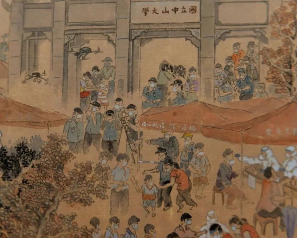 "小蛮腰",永庆坊,白云山    中山纪念堂,中山大学等       只为