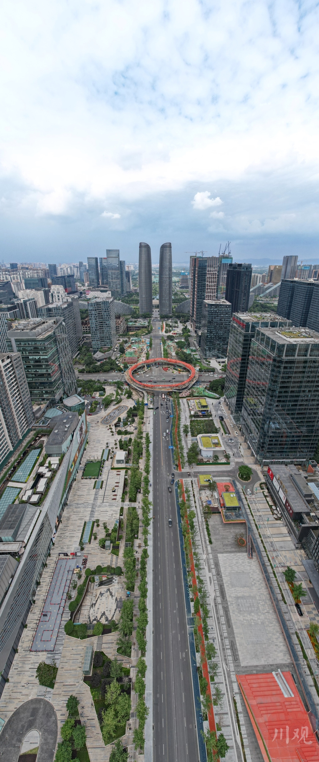 （中首）成都“交子之环”初现雏形！又一座网红桥亮相