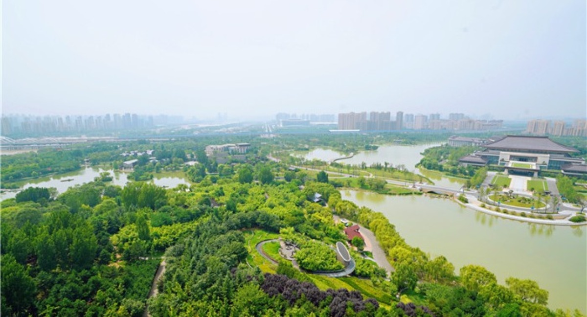 【Hi 西安】 驻华大使夫人走进西安“城市绿肺”  解码生态浐灞