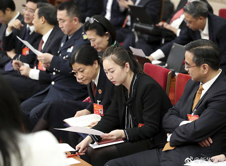 十九大相册：高清大图看会场上的代表