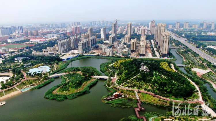 河北海興：廢棄坑塘變身生態公園