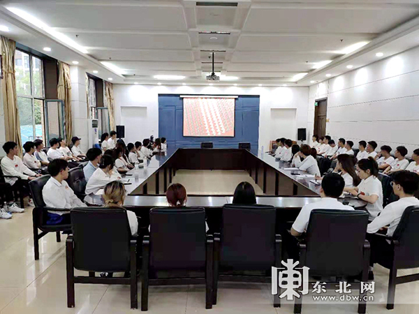 黑龍江省各高校組織收聽收看慶祝中國共産黨成立100週年大會直播