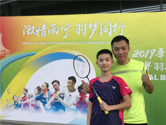 广西少年运动员的羽球梦：向世界冠军前进