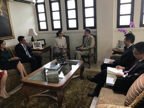 中國首任駐巴拿馬大使魏強正式履新