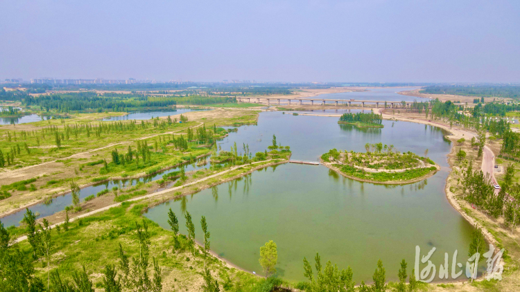 河北石家庄：滹沱河美景惹人爱