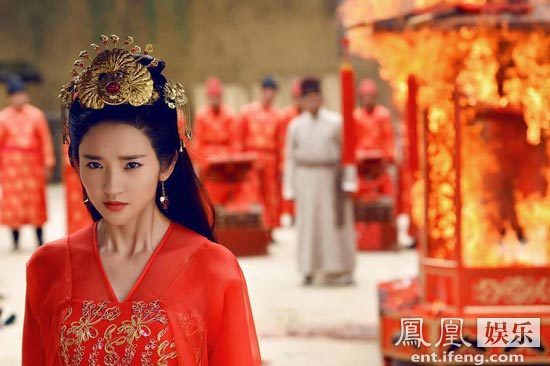 谁家的美娇娘！ 《青丘狐传说》唐艺昕红妆惊艳亮相