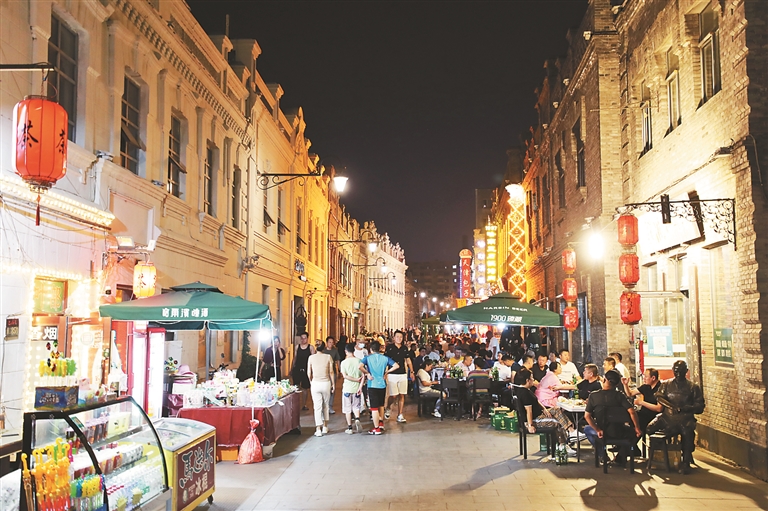 北七夜市：期待騎行地圖串起老道外美食江景