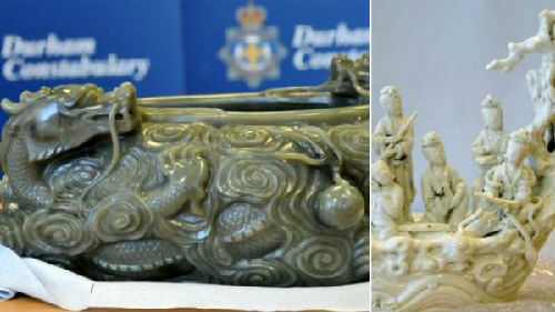 闖入英國東方博物館盜中國文物 14名竊賊被定罪