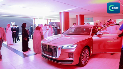 ร้านเรือธงของหงฉียานยนต์เปิดกิจการที่กรุงริยาด เมืองหลวงซาอุดีอาระเบีย  ดึงดูดผู้บริโภคท้องถิ่นจำนวนมาก_fororder_2021070805News3