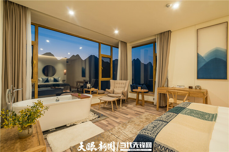 （中首）贵州“山地民宿”品牌初见雏形 清凉山水引客 特色民宿留客