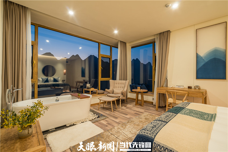 （中首）贵州“山地民宿”品牌初见雏形 清凉山水引客 特色民宿留客