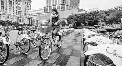 台北，騎行在單車上的城市