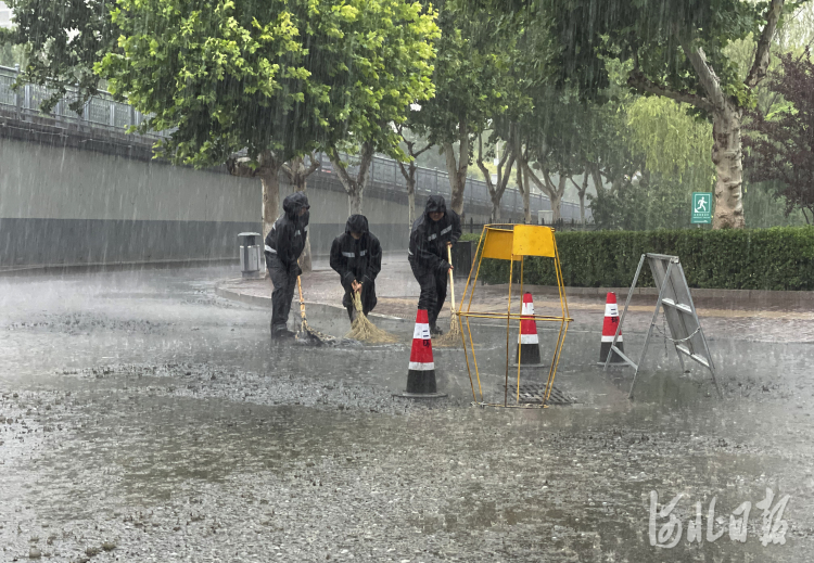 河北石家莊：做好強降雨防範工作