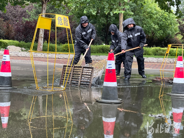 河北石家莊：做好強降雨防範工作