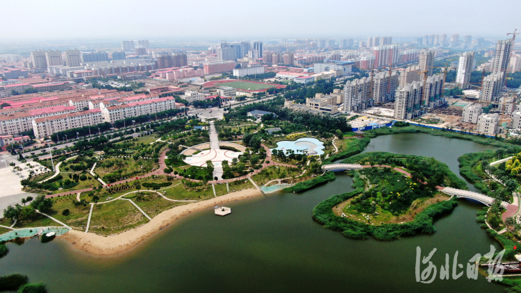 河北海興：廢棄坑塘變身生態公園