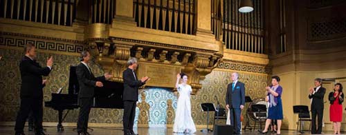 2017中国新诗百年朗诵音乐会在耶鲁大学举办 环球夫人龚华受邀主持 2017中国新诗百年朗诵音乐会在耶鲁大学举办 环球夫人龚华受邀主持