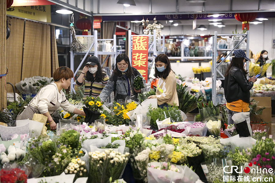 【OK】（供稿 焦點圖 CHINANEWS帶圖列表 移動版）暗香浮動 南京鮮花市場逐漸回暖
