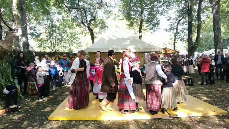 图片默认标题_fororder_张东辉 《立陶宛的乡村文化节》13940252027 立陶宛-克莱佩达