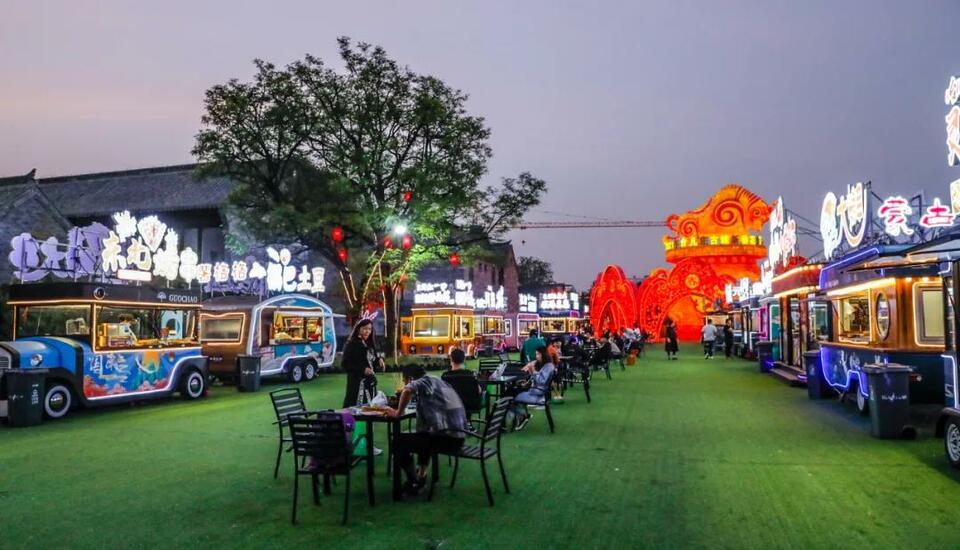 台儿庄古城入围夜游古镇前三甲