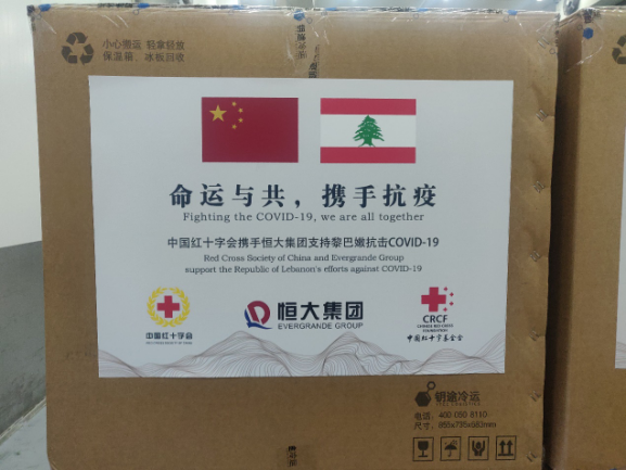 中國紅十字會援助黎巴嫩5萬劑新冠疫苗啟運_fororder_圖片23