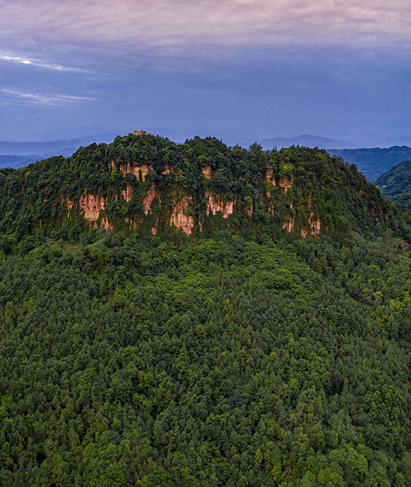 避暑好時節 眉山丹棱老峨山“開山迎客”_fororder_老峨山美景--供圖--丹棱縣委宣傳部