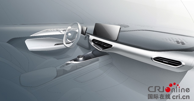 汽车频道【供稿】【资讯】简约与科技的碰撞 几何C内饰渲染图曝光