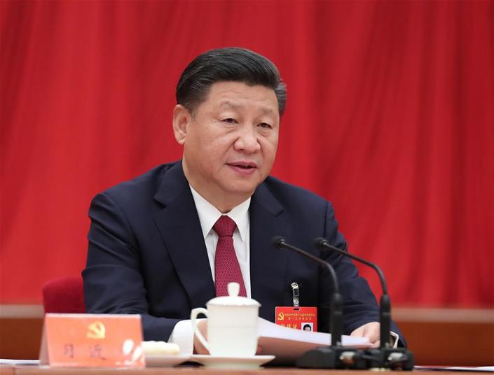 （轮播图）中国共产党第十九届中央委员会第一次全体会议在京举行