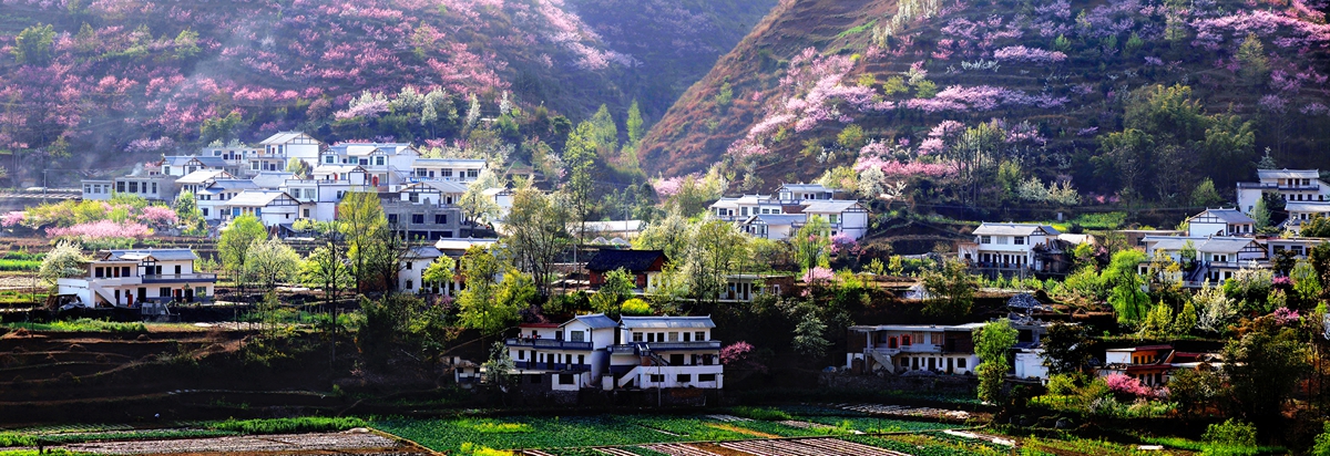 六盤水：大力發展全域旅遊_fororder_百車河桃花山