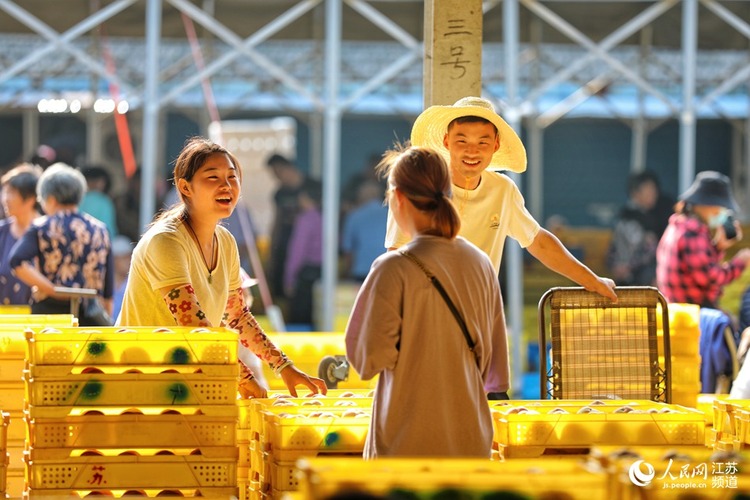 無錫陽山：水蜜桃讓桃農生活甜蜜蜜_fororder_6