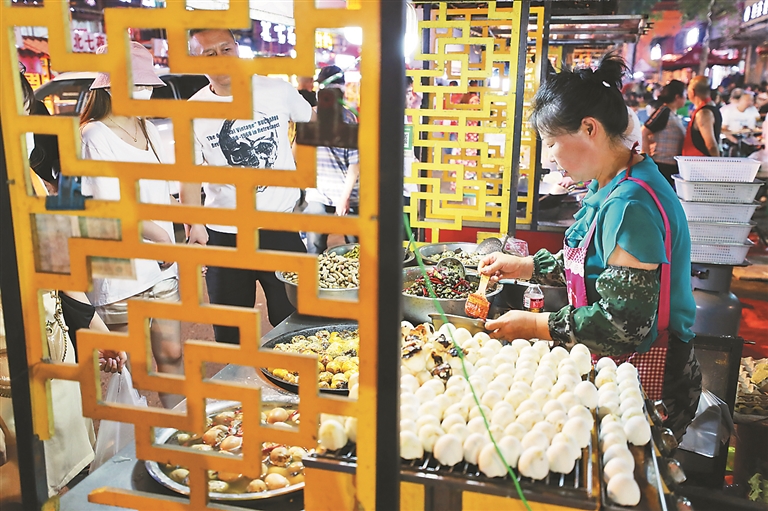 北七夜市：期待骑行地图串起老道外美食江景