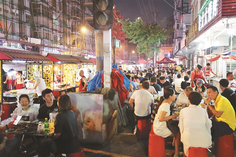 北七夜市：期待騎行地圖串起老道外美食江景