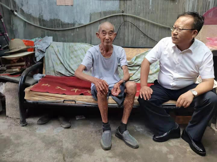 【原创】枣庄滕州市龙泉街道开展“八一”建军节走访慰问活动_fororder_图片 4