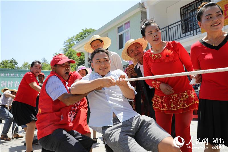 湖北鶴峰：鄉村農事趣味體驗運動會迎端午