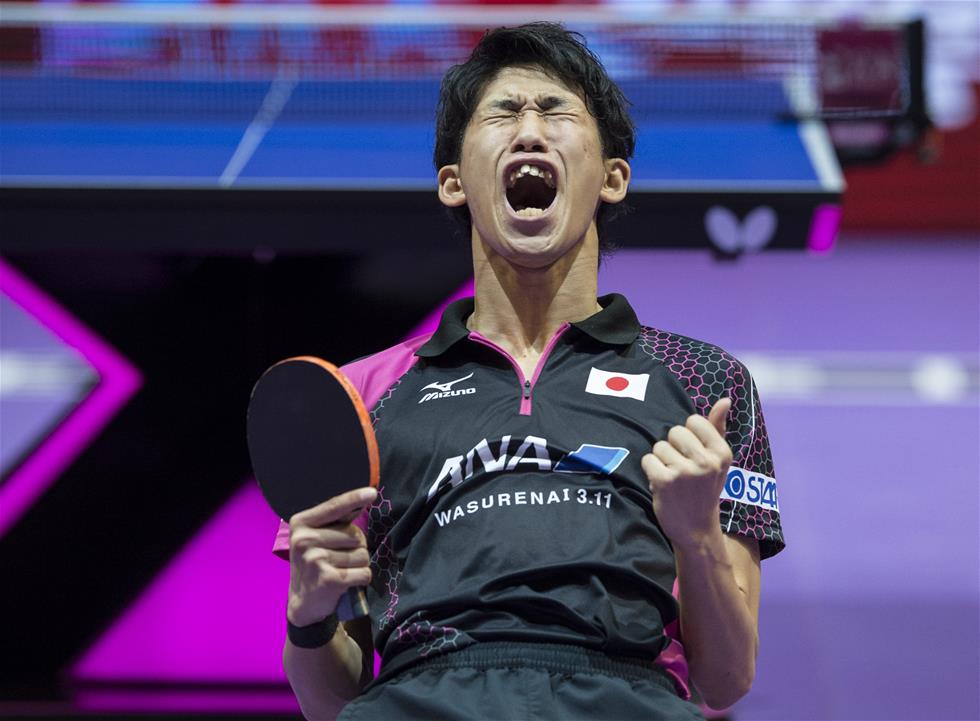 乒乓球世锦赛团体赛：日本男队晋级决赛
